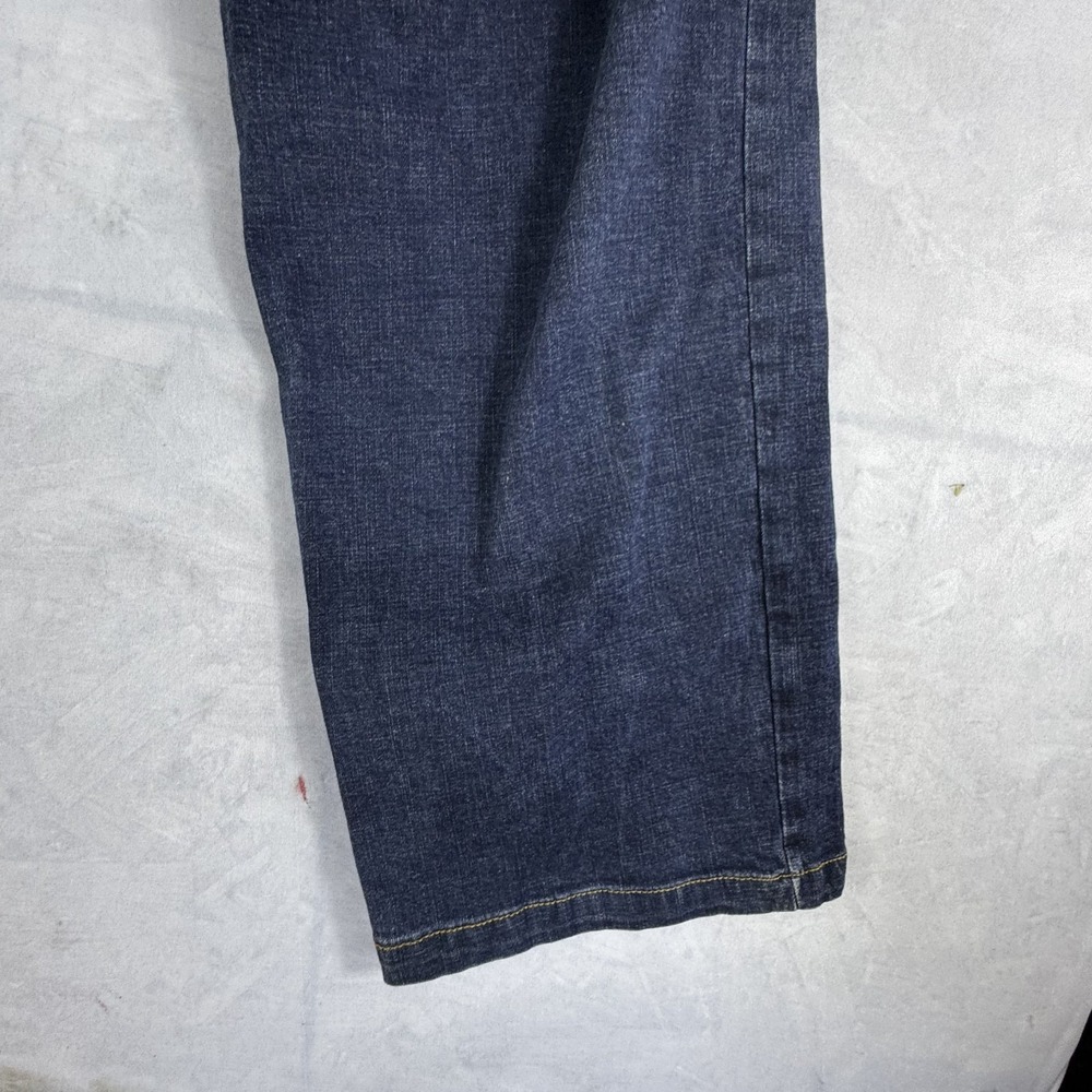 Caslon Womens Bootcut Jeans Blue Denim Dark Wash Classic Comfort 20W Petite - Picture 14 of 16